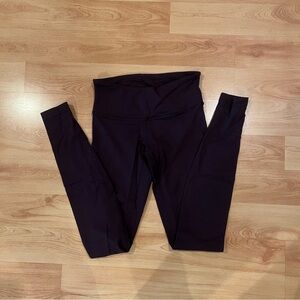 Dark Purple Lululemon Leggings